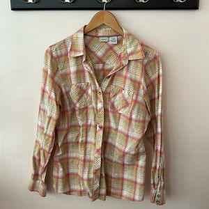 LL Bean flannel in Size Small